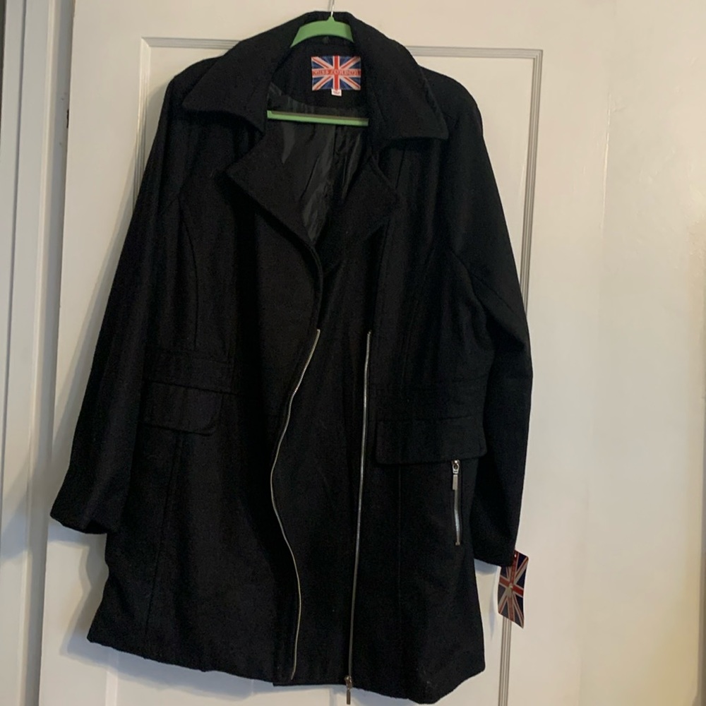 Black Miss London coat NWT